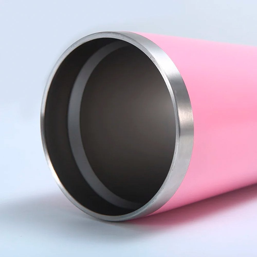 Copo Térmico Inox 470ml Com Caixa De Som Bluetooth C/ Luz U / CORES VARIADAS