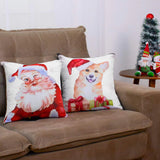 Kit 2 Capas de Almofadas Natal - Boas Festas