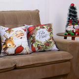 Kit 2 Capas de Almofadas Natal - Guirlanda