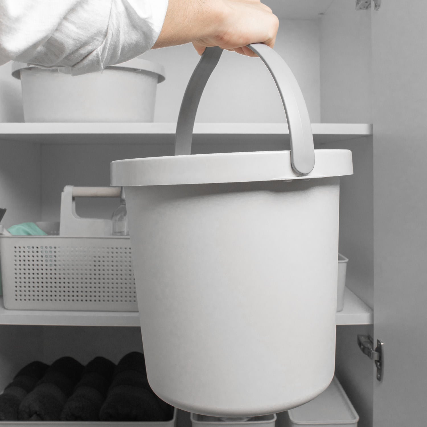 Kit de Balde e Bacia Ou 2 Peças Linha Flow