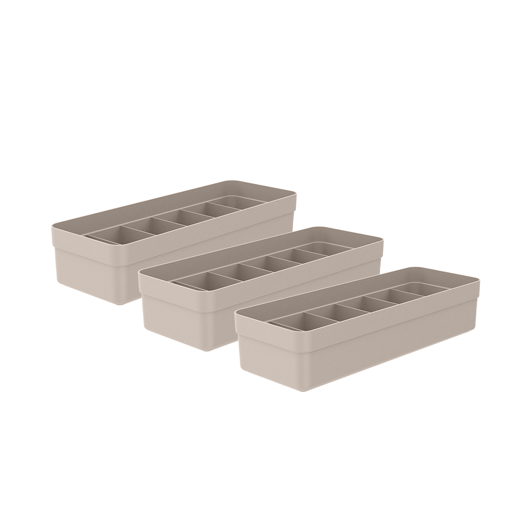 Kit de Colmeia Organizadora Ou 3 Peças 35x12,5x7,5 Linha Logic