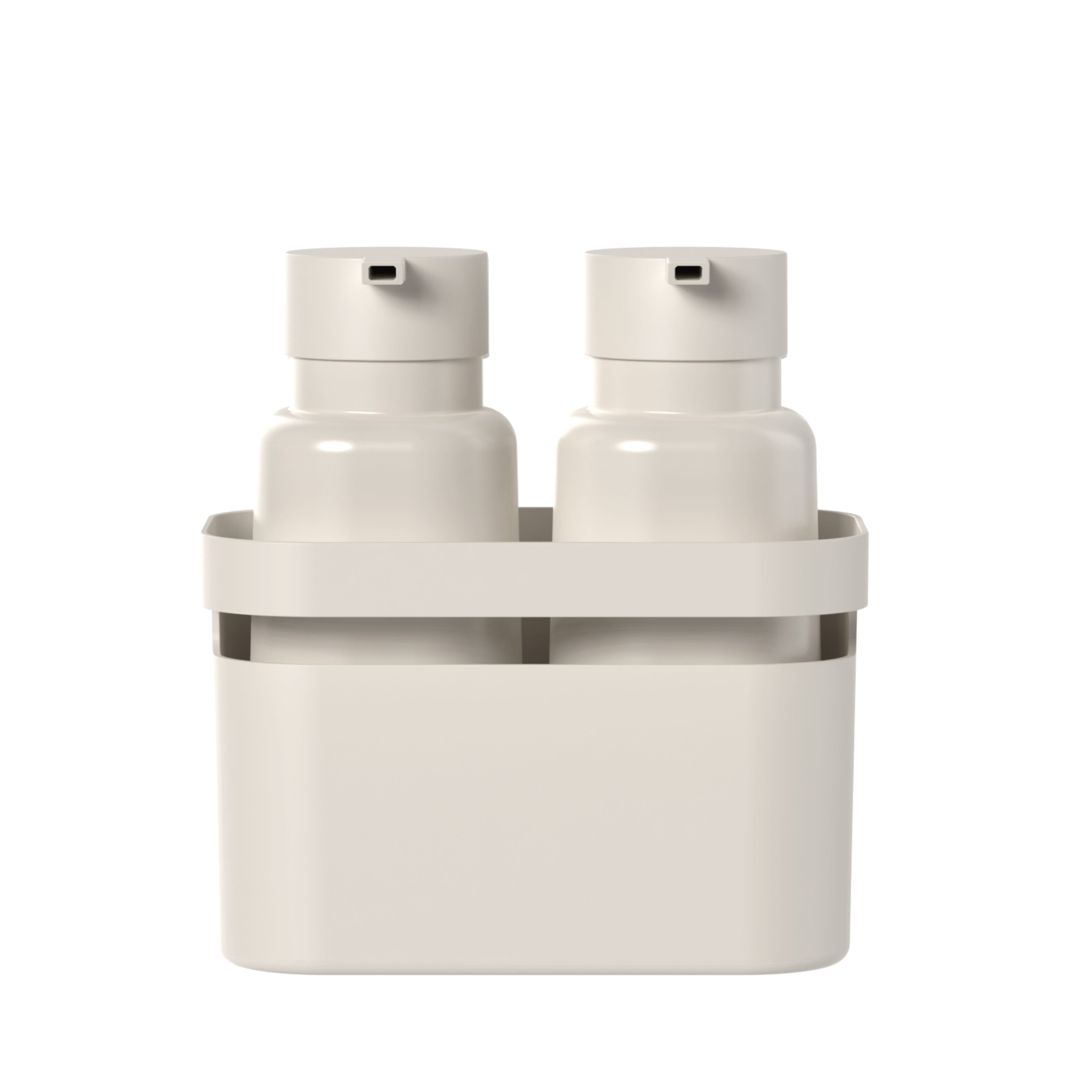 Kit de dispenser e organizador Ou 2 peças Linha Flow