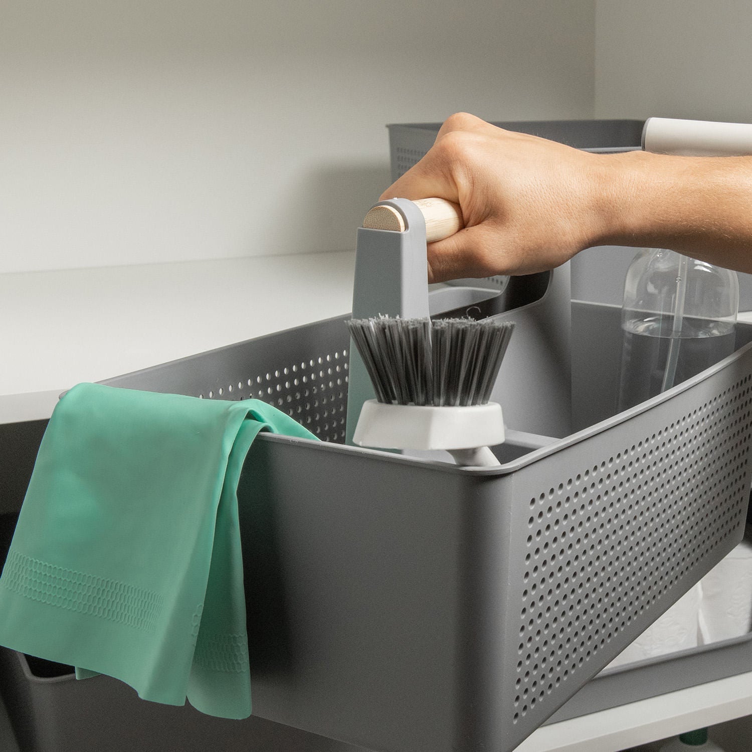 Kit de Lavanderia Ou 4 Peças Linha Flow