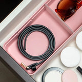 Kit de organizador de gavetas com 2 divisórias Ou 3 peças Linha Logic