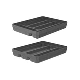 Kit de Organizador de Talheres e Utensílios Ou 2 Peças Linha Logic