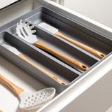 Kit de Organizador de Talheres e Utensílios Ou 2 Peças Linha Logic