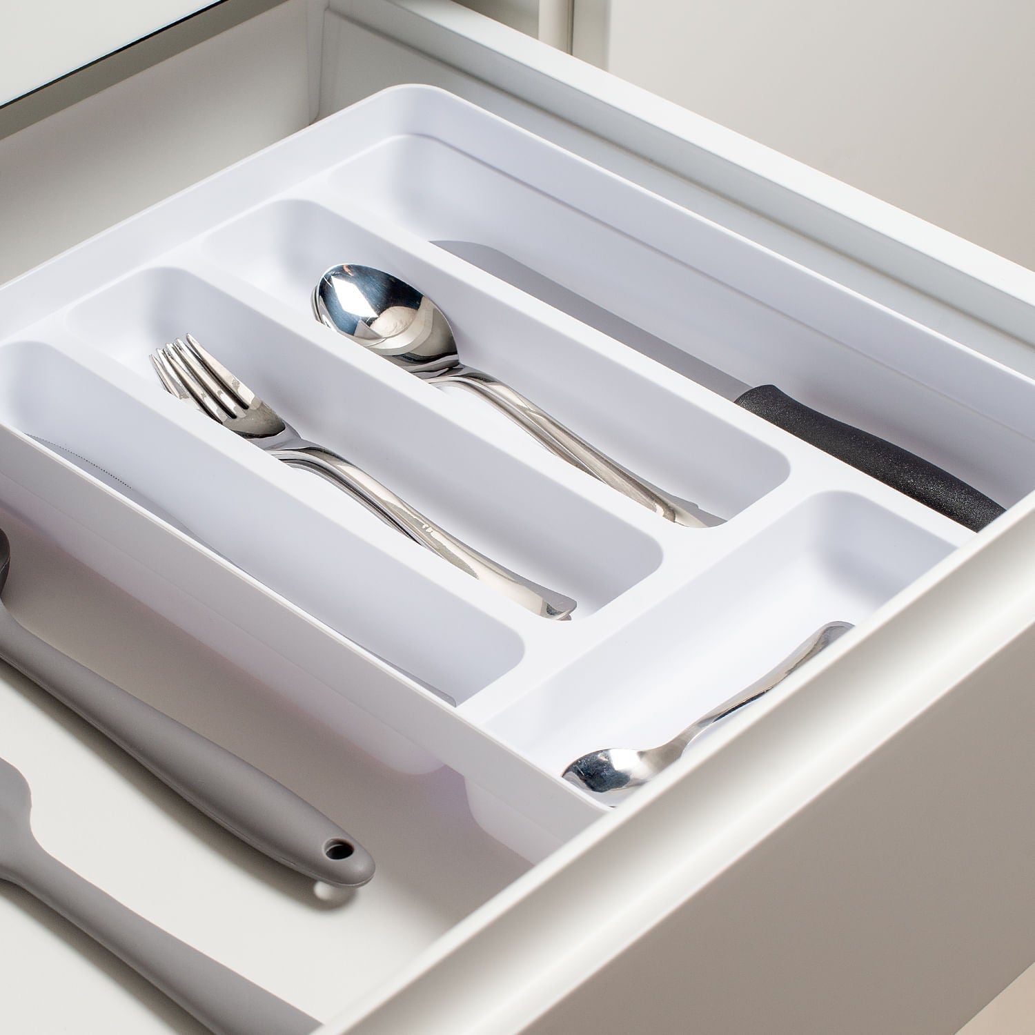 Kit de Organizador de Talheres e Utensílios Ou 2 Peças Linha Logic