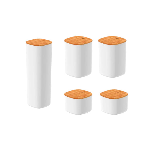 Kit de potes herméticos Ou 5 peças Linha Keep