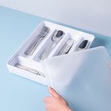 Kit de talheres com tampa e utensílios Ou 2 peças Linha Logic