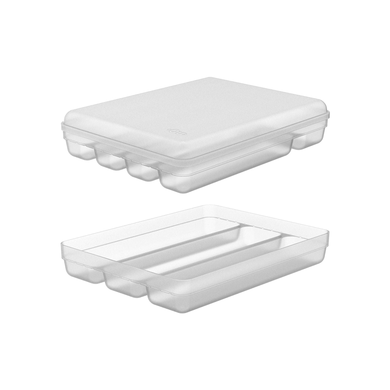 Kit de talheres com tampa e utensílios Ou 2 peças Linha Logic