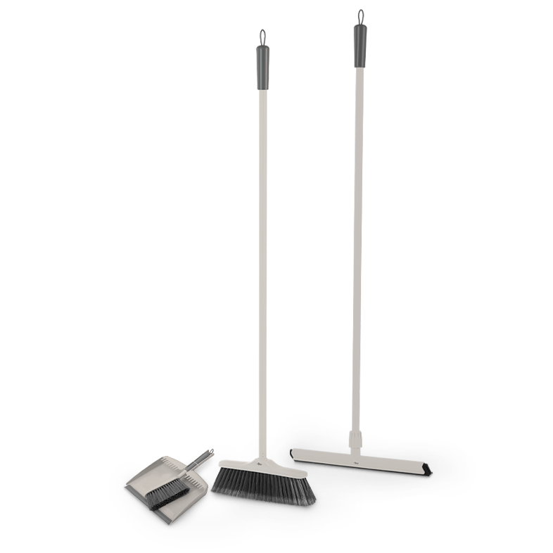 Kit Vassoura Rodo e Pá Ou Linha Flow