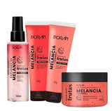 Kit SkinCare e Corporal Poran Limpeza Completa 4 Itens Melancia +Vitamina C