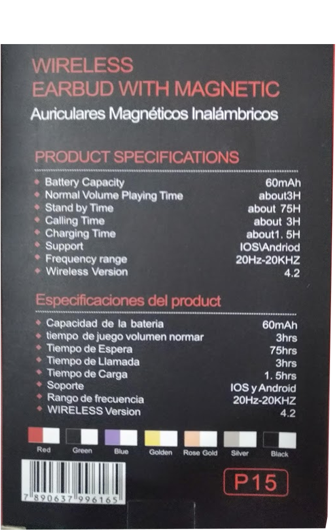 Fone De Ouvido Bluetooth Jbl Magnetic Type Bt Headphone