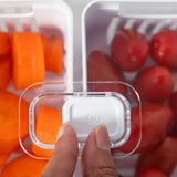 Organizador com cesto duplo Ou 2,2L Linha Clear Fresh