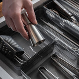 Organizador de gavetas  Ou 15 x 15 x 5,6 Linha Clear Gavetas