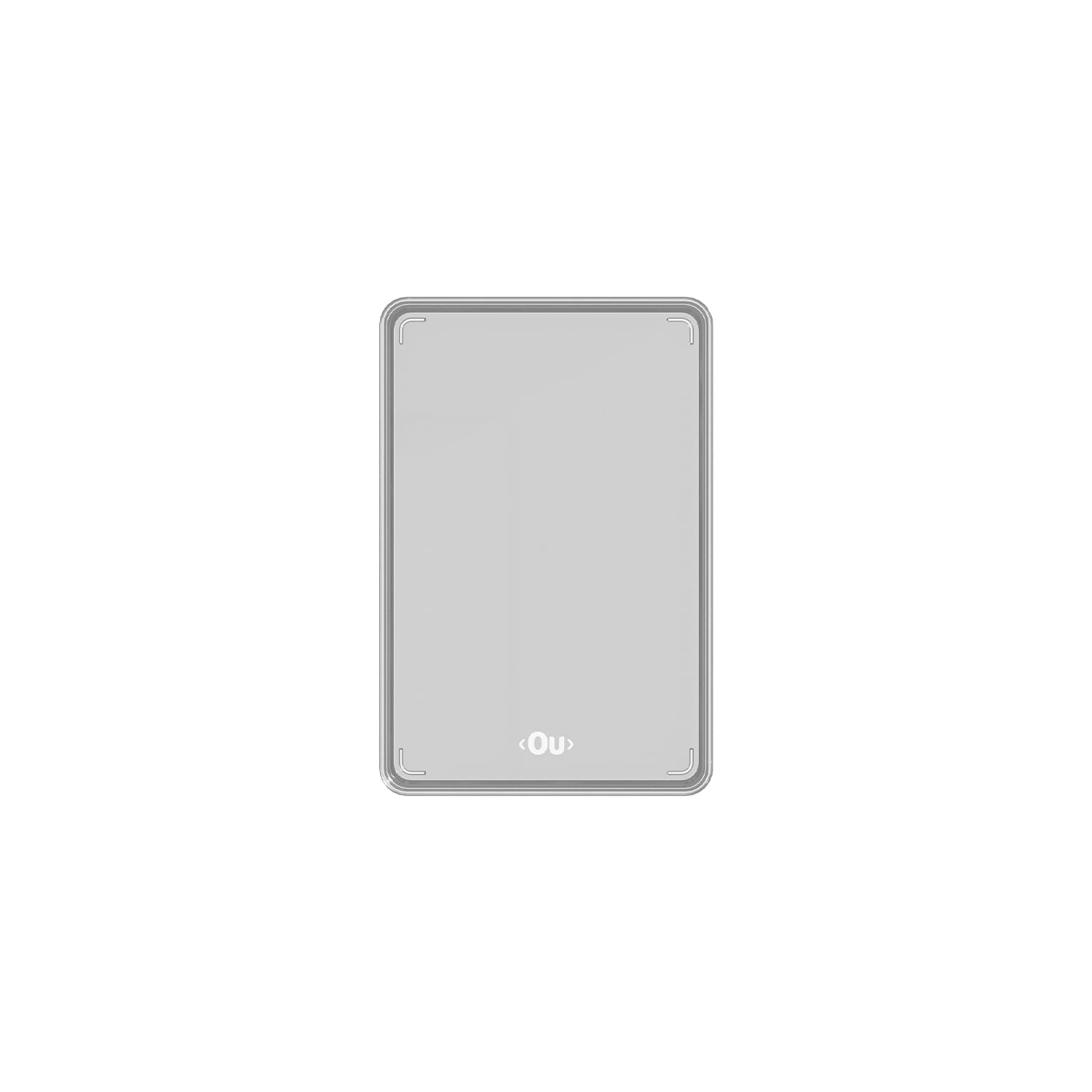 Organizador de gavetas Ou 22,5 x 15 x 5,6 Linha Clear Gavetas