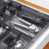 Organizador de gavetas Ou 22,5 x 15 x 5,6 Linha Clear Gavetas