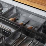 Organizador de gavetas Ou 22,5 x 15 x 5,6 Linha Clear Gavetas