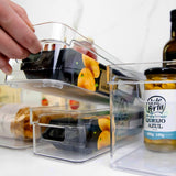 Organizador de gavetas Ou 30 x 7,5 x 5,6 Linha Clear Gavetas