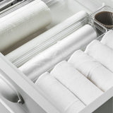 Organizador de gavetas Ou 30 x 7,5 x 5,6 Linha Clear Gavetas