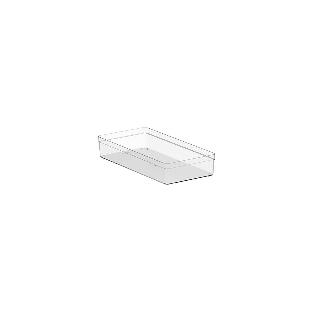 Organizador de Gavetas Ou 30x15x5,6cm Linha Clear Gavetas