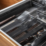 Organizador de gavetas Ou 37,5 x 15 x 5,6 Linha Clear Gavetas