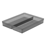 Organizador de gavetas Ou 37,5 x 30 x 5,6 Linha Clear Gavetas