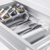Organizador de gavetas Ou 37,5 x 30 x 5,6 Linha Clear Gavetas