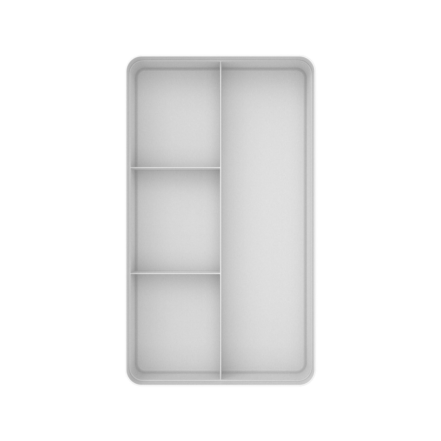 Organizador de gavetas Ou 4 divisórias Linha Logic