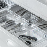 Organizador de gavetas Ou 7,5 x 7,5 x 5,6 Linha Clear Gavetas