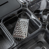 Organizador de gavetas Ou 7,5 x 7,5 x 5,6 Linha Clear Gavetas