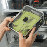 Organizador de geladeira com cesto Ou 2,2L Linha Clear Fresh