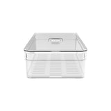 Organizador de geladeira com tampa Ou 2,8L Linha Clear Fresh