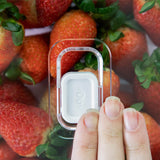 Organizador de geladeira com tampa Ou 2,8L Linha Clear Fresh