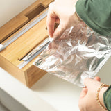 Organizador de rolos para gavetas Ou Linha Keep