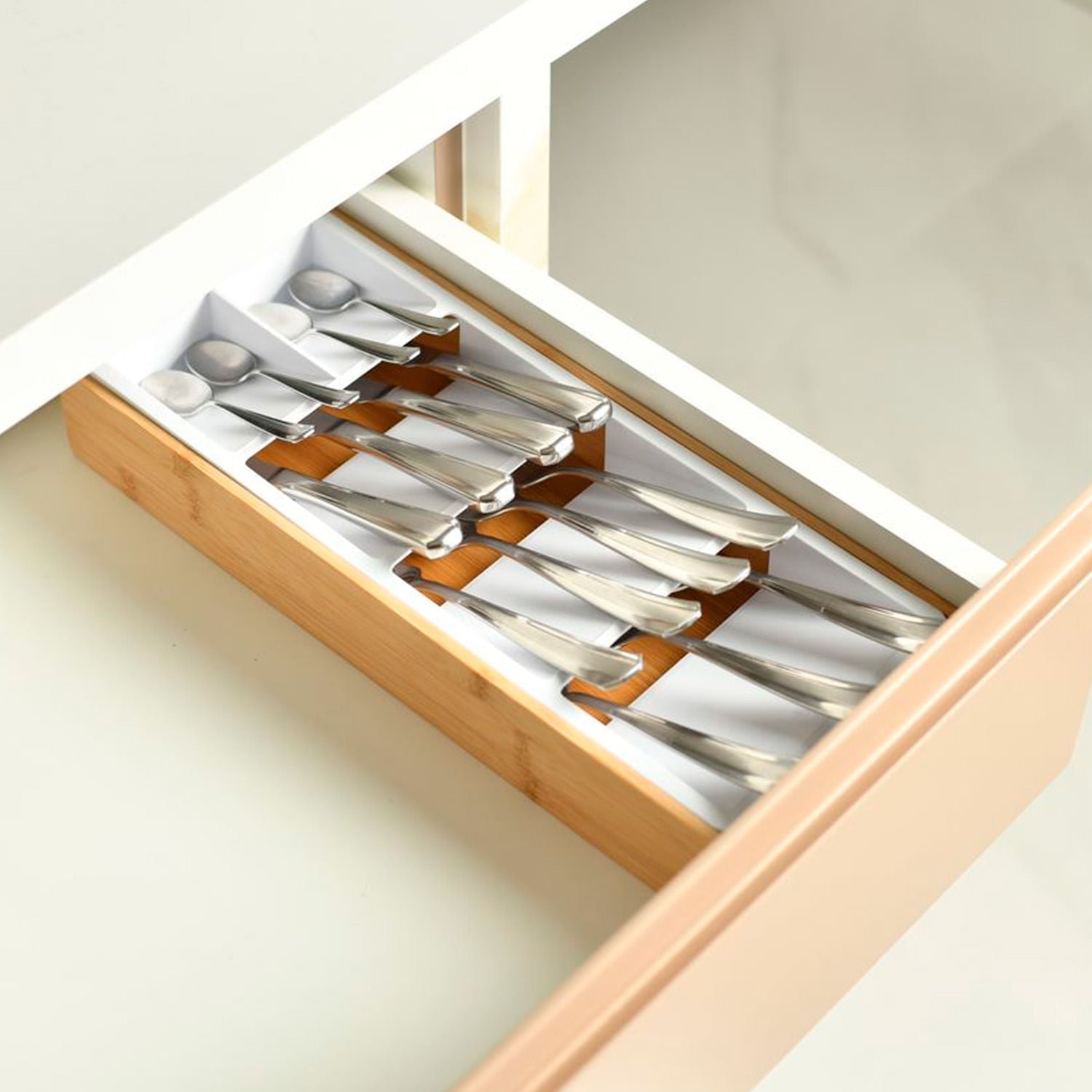 Organizador de talheres compacto Ou Linha Keep