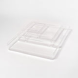 Organizador de Talheres Ou 5 Seções Linha Clear Gavetas