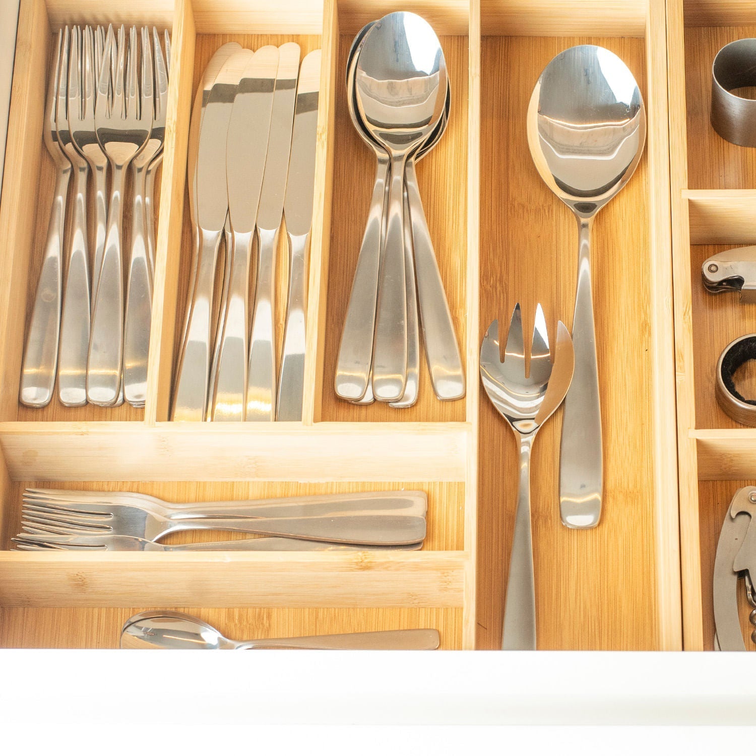 Organizador de talheres Ou Linha Keep