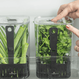 Organizador de temperos Ou 2,3L Linha Clear Fresh