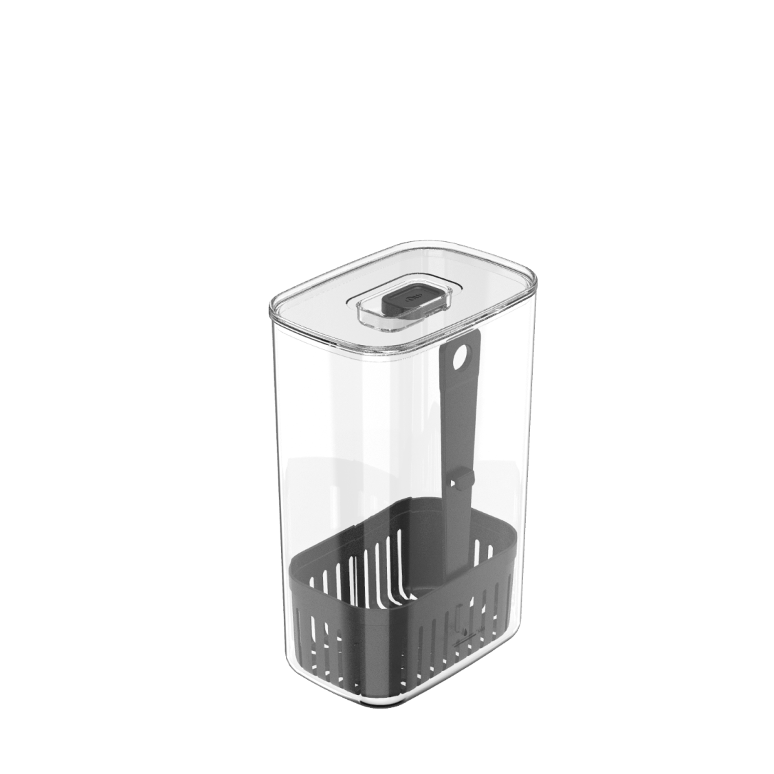 Organizador de temperos Ou 2,3L Linha Clear Fresh