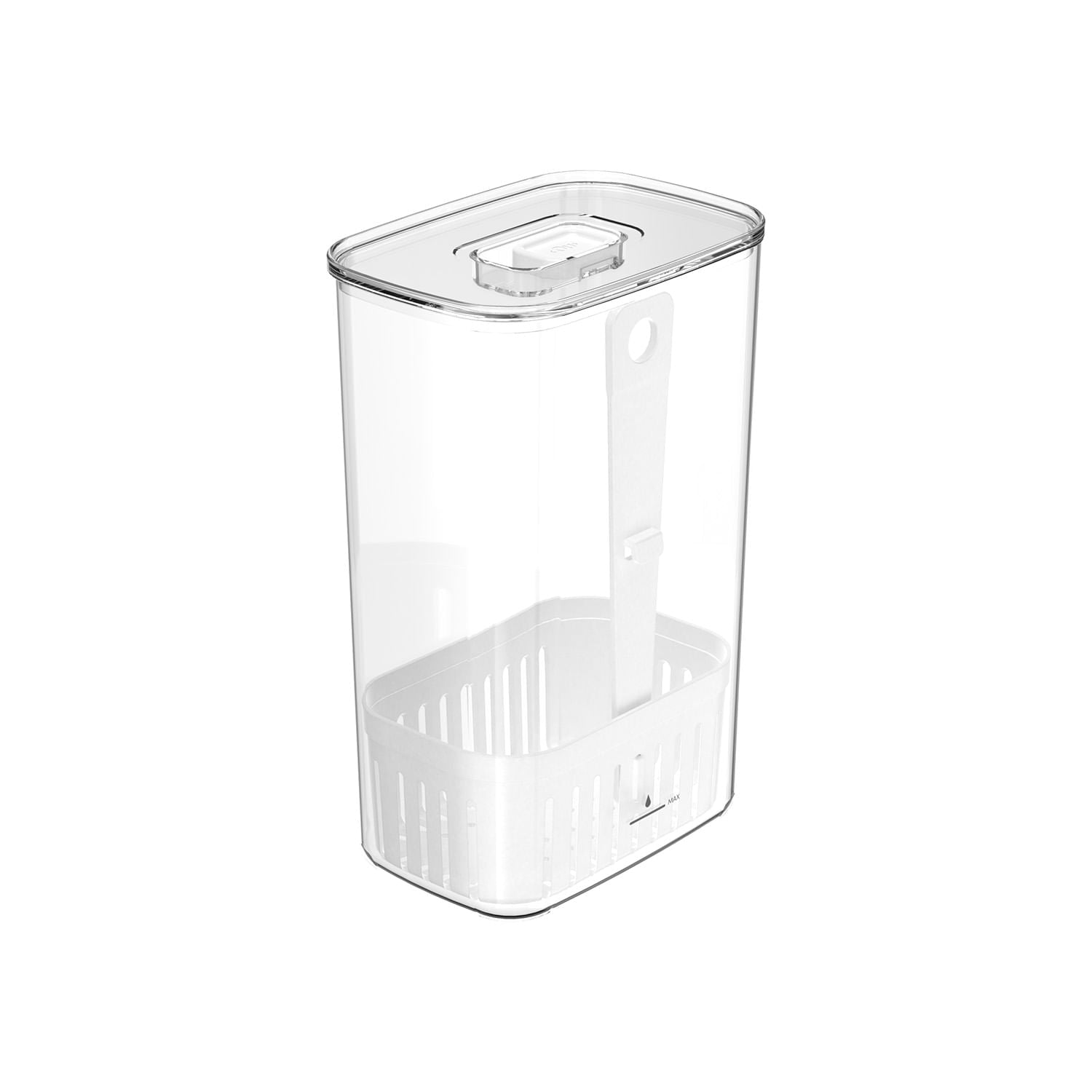 Organizador de temperos Ou 2,3L Linha Clear Fresh