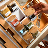 Organizador de temperos Ou 9 peças Linha Keep