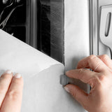 Organizador e cortador de rolos duplo Ou Linha Clear Gavetas