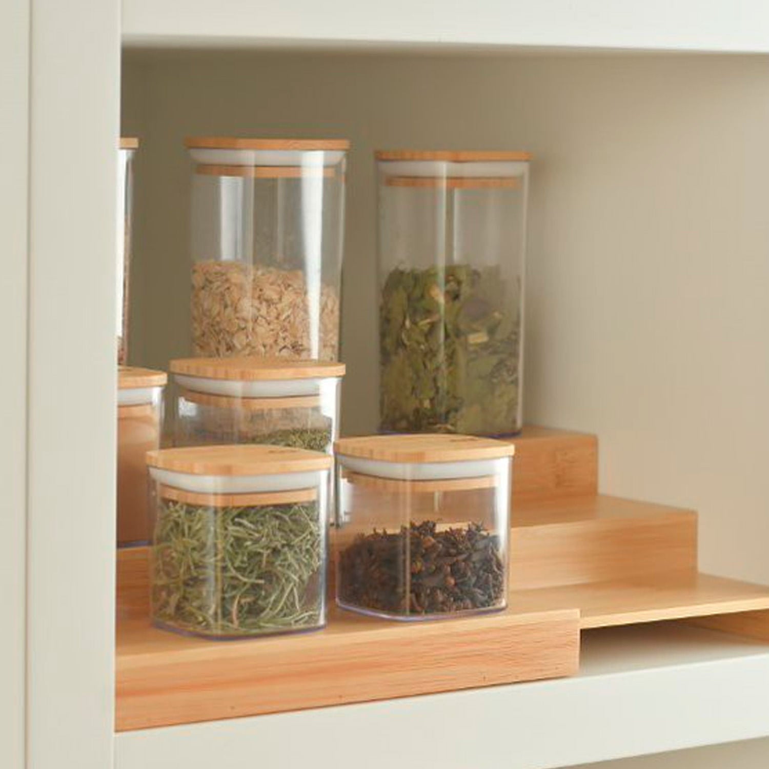 Organizador multinivel extensível Ou Linha Keep