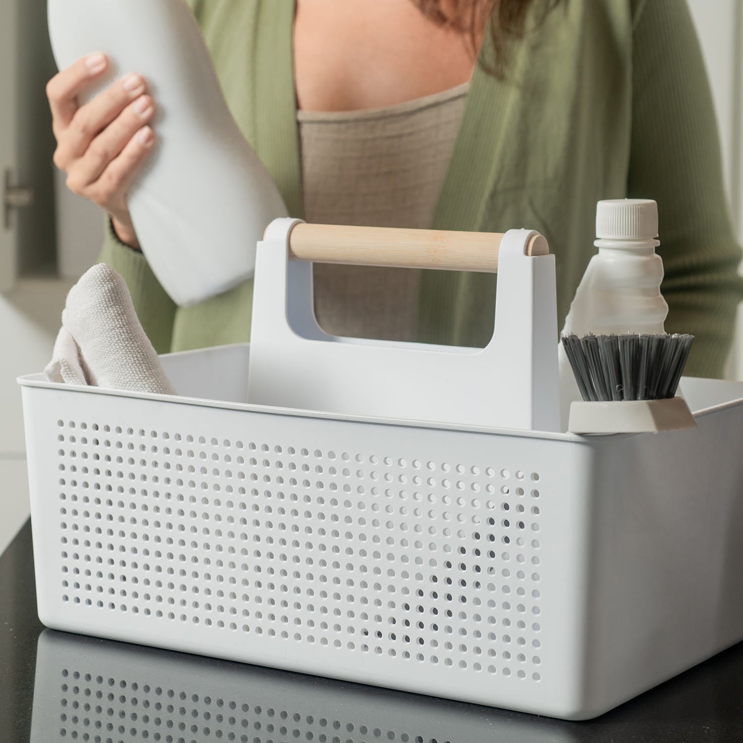 Organizador multiuso Ou 8L Linha Flow