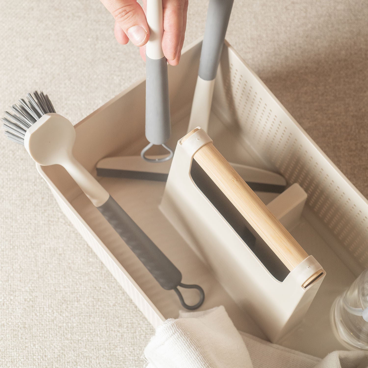 Organizador multiuso Ou 8L Linha Flow