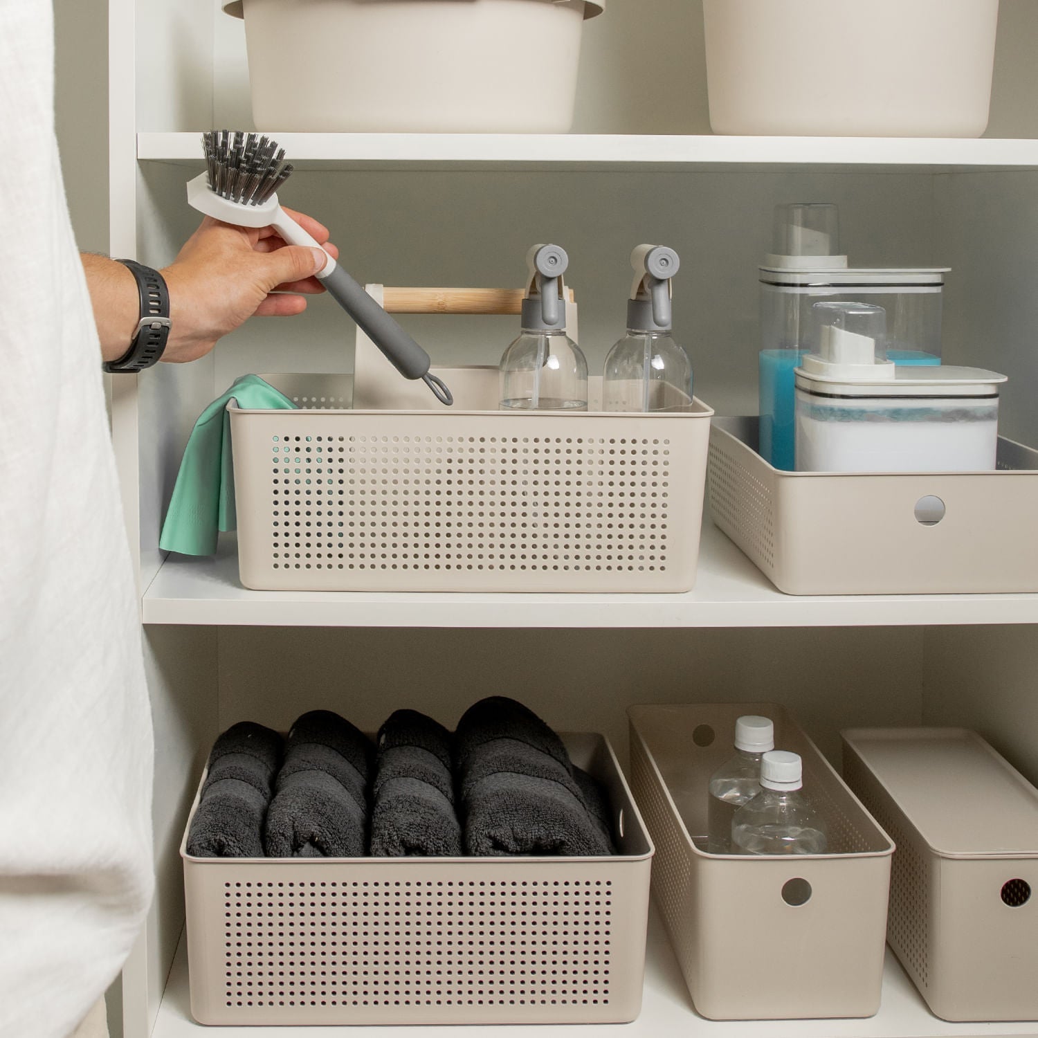 Organizador multiuso Ou 8L Linha Flow