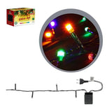 Pisca Pisca Colorido 100 Lâmpadas LEDs 8 Metros 220V 8 Funções U / UNICA