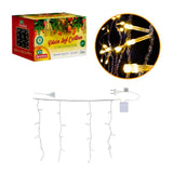 Pisca Pisca Cortina Branco Quente 100 Lâmpadas LEDs 127v U / UNICA