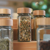 Pote Hermético Organizador de Vidro Ou 125ml Linha Keep